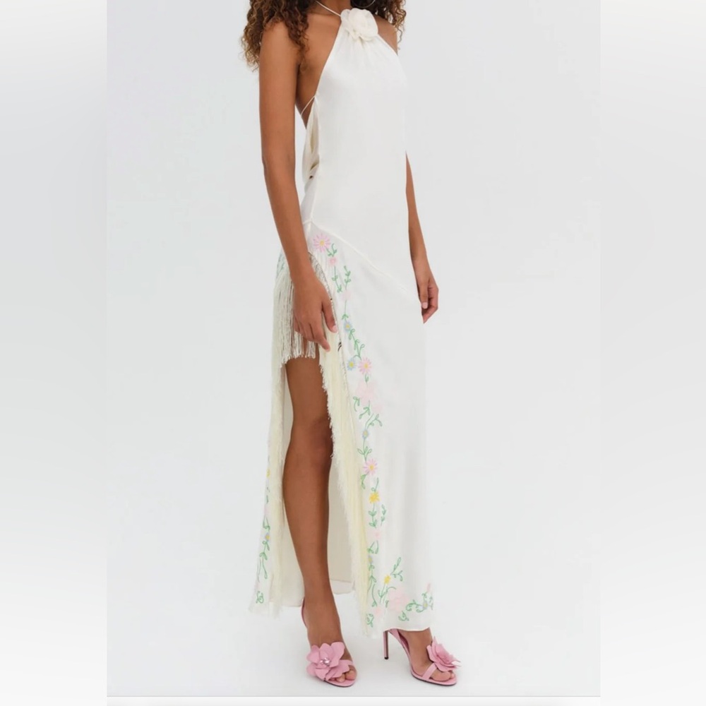 Tina Embroidered Maxi Dress